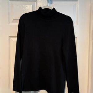 NWT Chico Black Turtle Neck Pullover Sweater. Size XL (3)